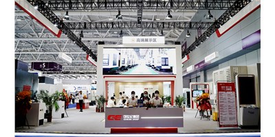 全系“电主轴”新品璀璨登。2022 ITES深圳工业展首日，创世纪新品颁布会成功进行！